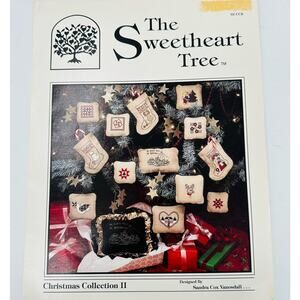 The Sweetheart Tree CHRISTMAS COLLECTION II Counted Cross Stitch Dove Stocking